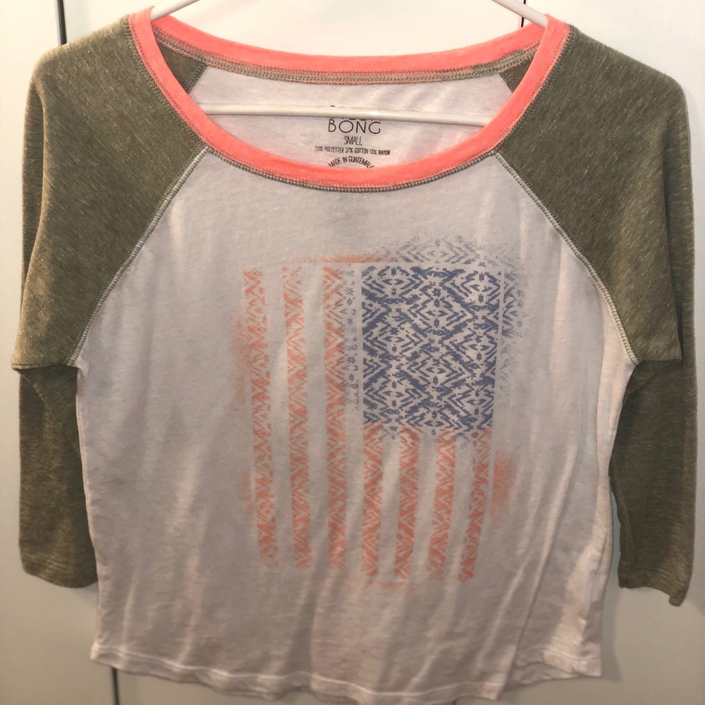 Billabong quarter sleeve T-shirt